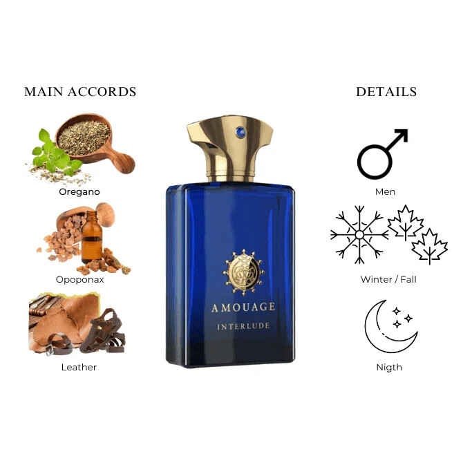 Amouage Interlude Man 3.4 oz / 100 ml Eau De Parfum | eBay