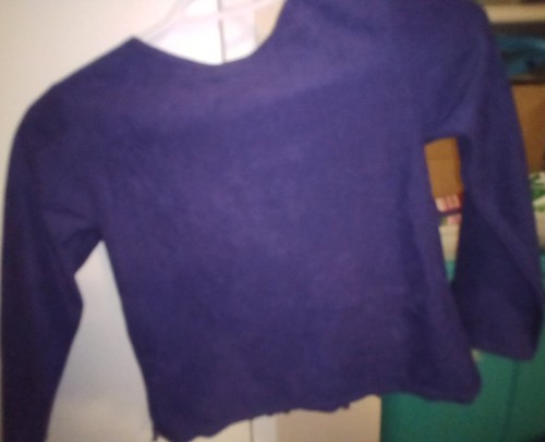 VTG Pocahontas Disney Store Young Girls' Shirt Long Sleeve Size 7 Made in USA - Picture 4 of 4