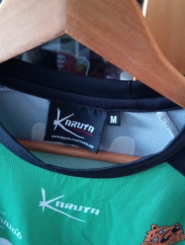 Karuta Leicester Tigers Short Sleeve Charity Rugby Union Shirt Sleeve Medium - Picture 5 of 6
