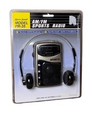 Vintage Lenoxx Sound Model PR-35 AM/ FM Sports Radio, 2000