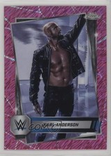2025 Topps Chrome WWE Pink Shimmer Refractor Karl Anderson #79 1co7