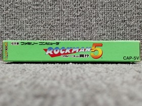 Famicom Software Rockman 5 Capcom FLe32