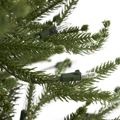 Montgomery 7 Foot Prelit Half Christmas Tree Clear Lights (Open Box) - 第 8/12 張圖片