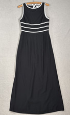 Papell Boutique Evening Dress Women's Size 12P Timeless Open Back Chic Posh Gown