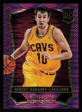 2013-14 Panini Select Prizms Purple #172 Sergey Karasev - Cavaliers /99
