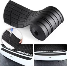 For Chevrolet Car SUV Rubber Anti-Scratch Rear Bumper Trunk Protector Guard