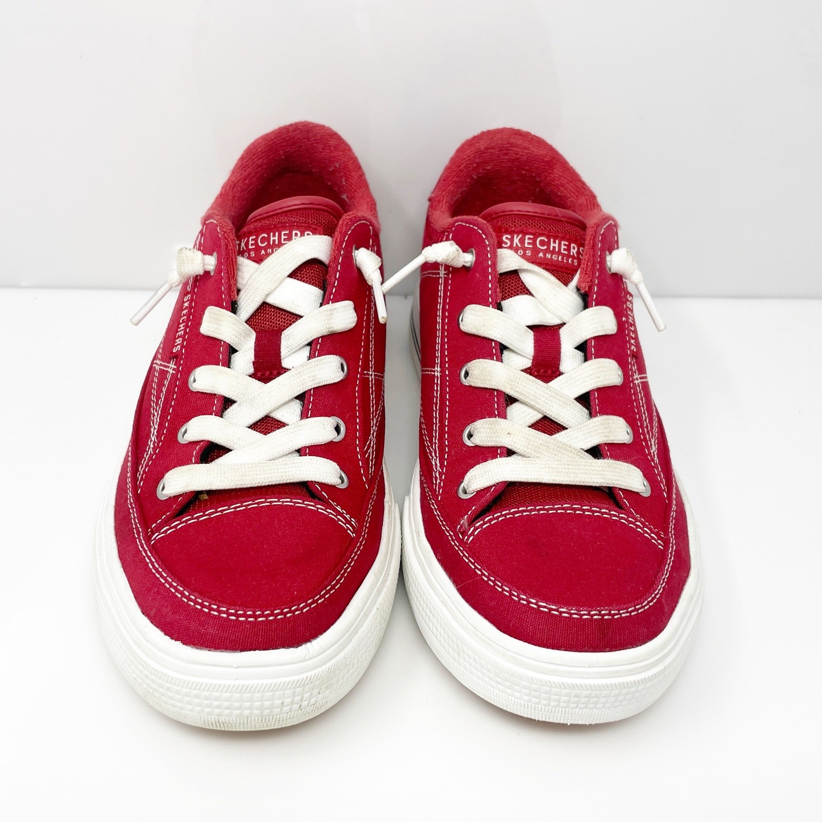 Skechers Womens Arch Fit Arcade 177195 Red Casual… - image 11