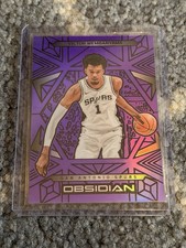 2024-25 Panini Obsidian Basketball Victor Wembanyama Purple /75 Spurs No. 59