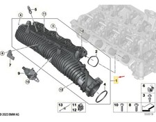 BMW X1 U11 Ansaugkrümmer 11618487589 Neue Echtheit