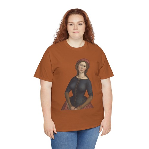 Renaissance Woman Portrait T-Shirt | Vintage Classical Painting Art Tee - Bild 7 von 26