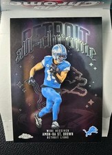 2025 Topps Chrome Football NFL Amon-Ra St. Brown All-chrome Lions