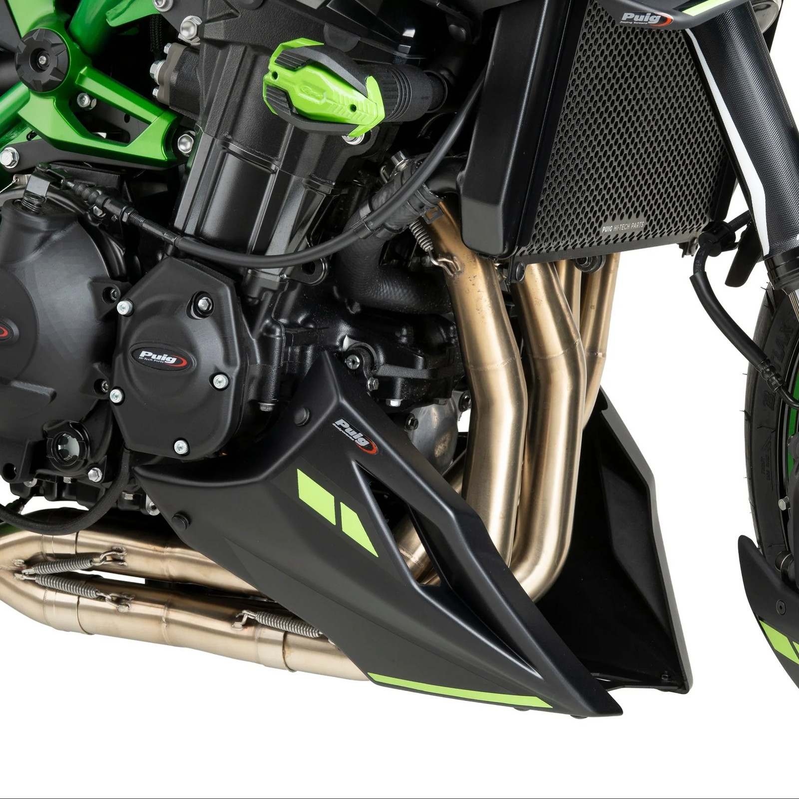 Puig Belly Pan | Matte Black | Kawasaki Z 900/900 SE 2025>Current