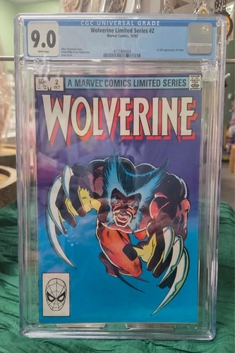 CGC Graded 9.0 Wolverine #2 (Marvel Comics October 1982)
