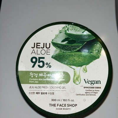 Aloe Vera Soothing Gel 95% Vegan Aloe Vera Gel for Dry Skin