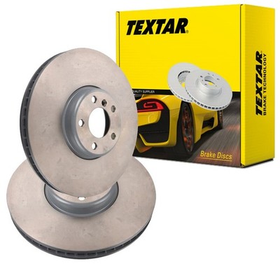 2X TEXTAR BREMSSCHEIBEN 374mm VORNE RECHTS LINKS PASSEND FÜR ALPINA B7 BMW 5 7