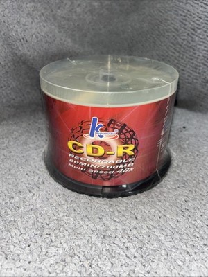 KHypermedia CD-R 50 Discs 80 Min 700MB Multi Speed 48x New