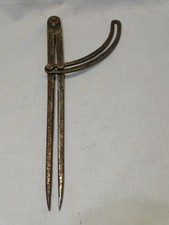 -JOLI COMPAS FER FORGE XIXe COLLECTION VIEUX OUTILS DECO VITRINE OUTIL ANCIEN  D
