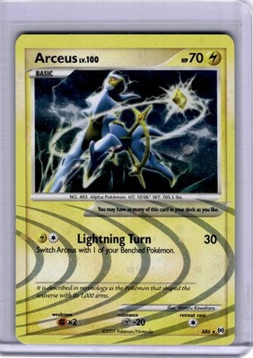 2009 Pokémon Arceus Arceus (AR6) #AR6