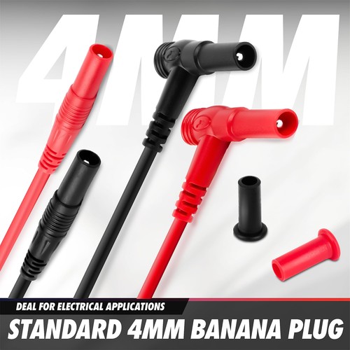29 Stück Multimeter Messleitungen Kit mit austauschbaren Draht Piercing Prüfspitzen, A... - Bild 5 von 7