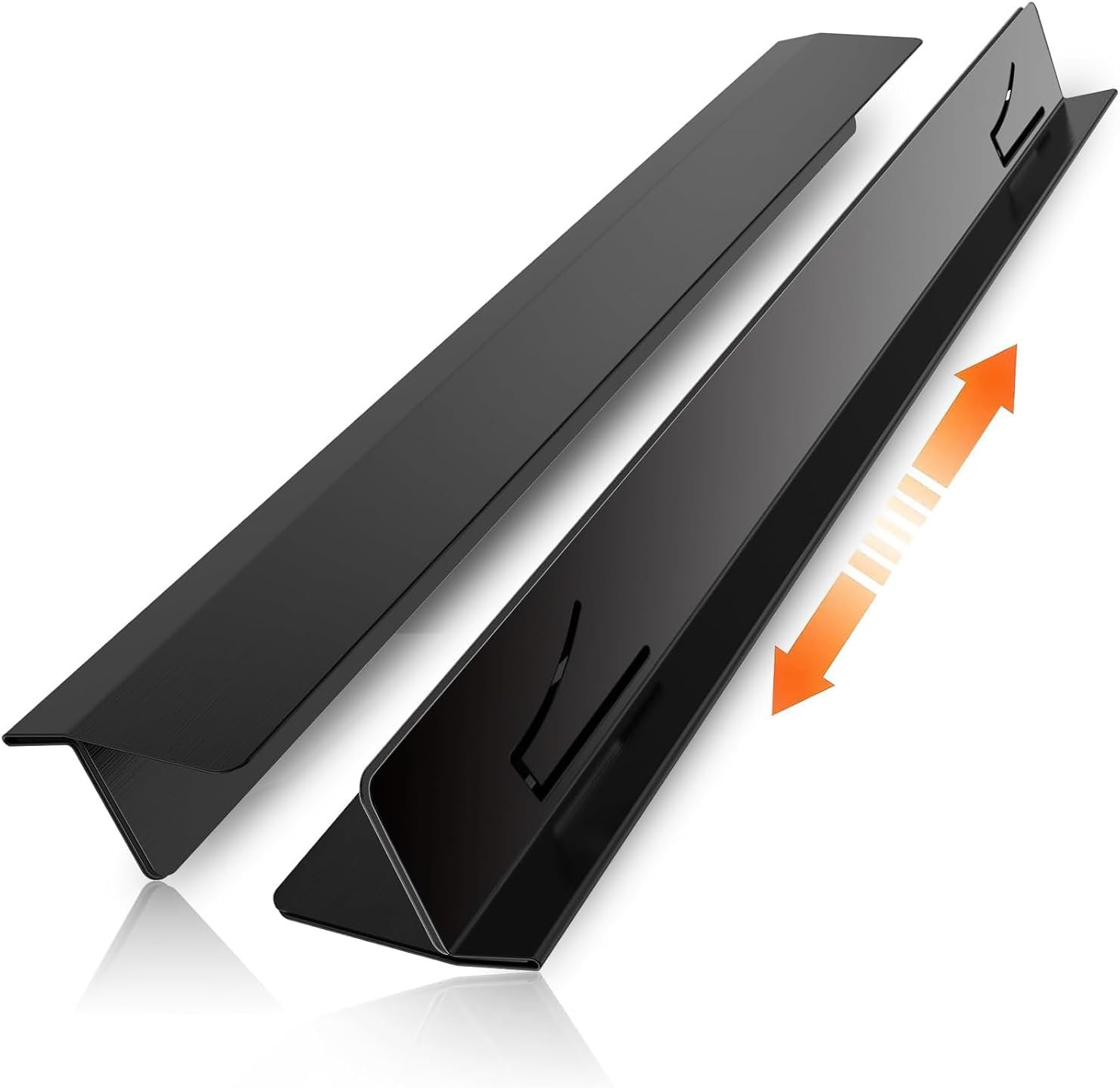 Stove Gap Covers,Stove Gap Filler Stainless Steel,13.8'' to 27.5'' Adjustable Le