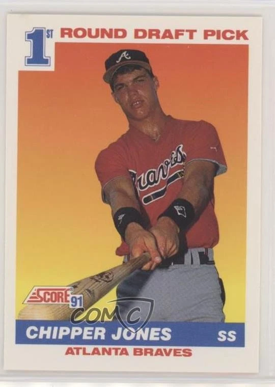 Chipper Jones trading card