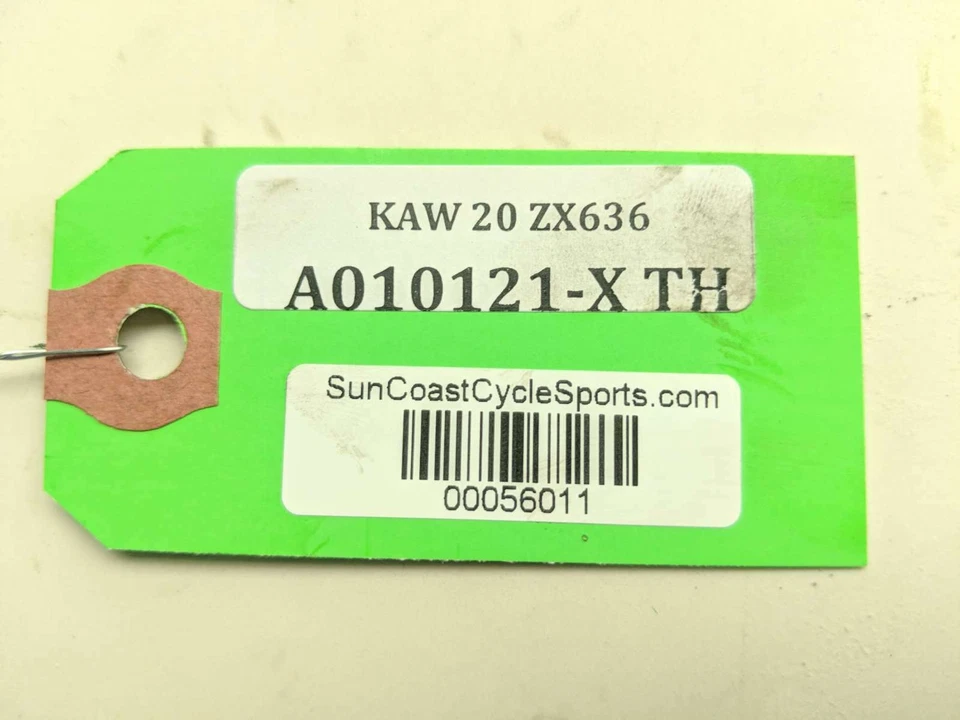 20 Kawasaki Ninja ZX6R ZX636K Front Drive Cover Panel - Image 4 of 4