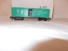 AMERICAN FLYER 24422 GREAT NORTHERN BOX CAR WITH RARE SLIDING DOOR LOT X-147