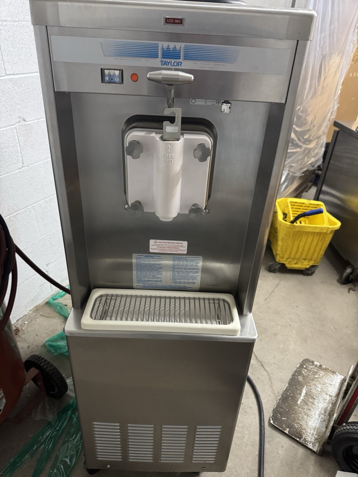 Taylor Soft Serve Ice Cream Machine 441-27 Floor Model 1 Hopper MPN 044127C000