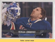 2013-14 Upper Deck Henrik Lundqvist #28 HOF READ 0a1