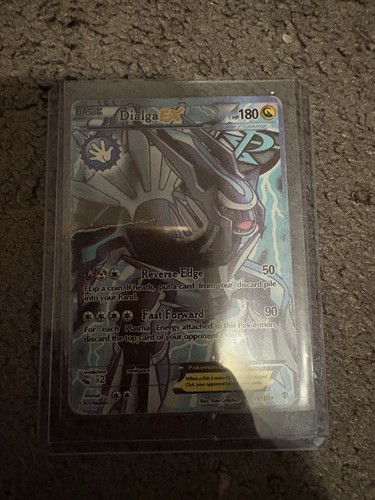 Pokémon TCG Dialga-EX 99/101 Plasma Blast Full Art Holo Ultra Rare 2013 HP180