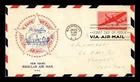 US COVER AIR MAIL 6C FIRST DAY ISSUE SCOTT C25 W M GRANDY CACHET