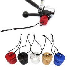 Scuba-Diving DIN Tank Valve Threaded Cover Aluminum Dust Plug Protection Cap NEW
