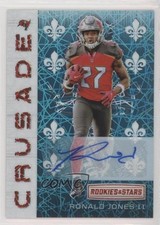 2018 Panini Rookies & Stars Crusade Signatures 9/25 Ronald Jones II Auto eq1
