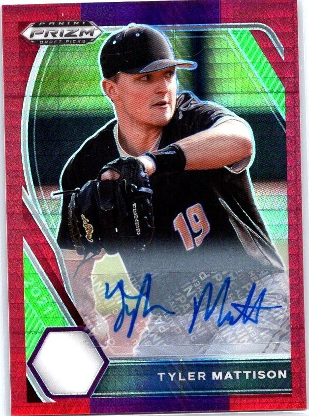 Red Velocity Prizm Autographs