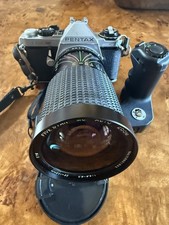 Pentax Asahi ME Super 35mm SLR Film Camera 28-135mm Lens MEII Winder