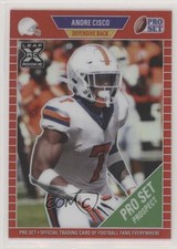 2021 Leaf Pro Set Metal Red Rainbow 33/100 Andre Cisco #03 7l6