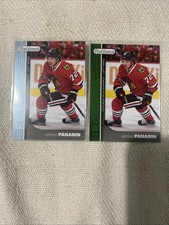 ARTEMI PANARIN  2015-16  PARKHURST  PR-10  RARE BLUE CARD Plus Base Rookie. rookie card picture