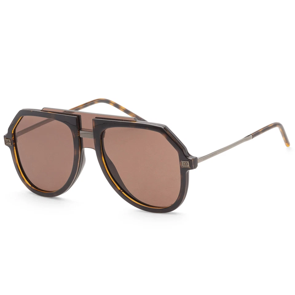Dolce & Gabbana Men's 45mm Havana Sunglasses DG6195-502-73-45