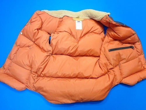 Rocky Mountain Featherbed Christy Down Vest Size 40 Navy Made in Japan - Picture 3 of 6