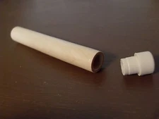 Blank Wooden Travel Toothpick Holders! Tube Stores Needles, Notes, Pills, Smokes
