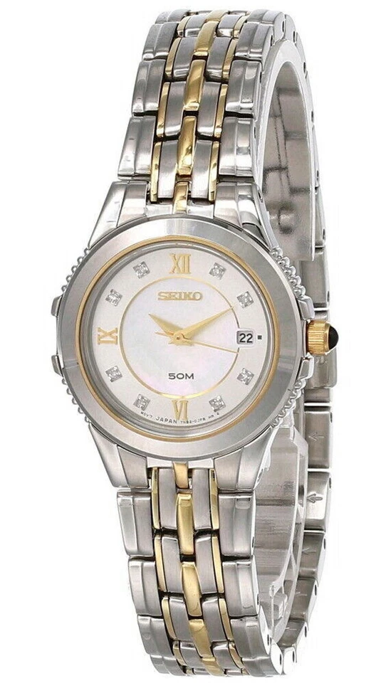 Seiko Le Grand Sport MOP Dial 2-tone SS Women's Watch SXDA26