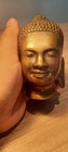 Asian Chinese Japanese Bronze Buddha Head H — photo 7