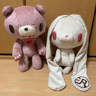 Chax GP Gloomy Bear Bunny Plush Doll Corduroy Variation Ver. Set