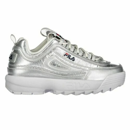 Scarpe da ginnastica FILA in argento per donna