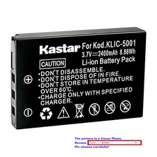 Kastar Replacement Battery for Kodak KLIC-5001 & Kodak EasyShare DX6490 Camera