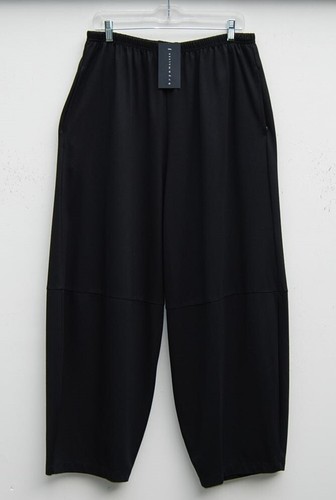NWT Bryn Walker BLACK Mid Weight Modal Ponti Wide Leg Oliver Pant Oversize 3X - Picture 3 of 5
