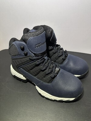 NWOT Hytest Footrests 2.0 Tread Nano Toe Safety Mens Boots K233332 Navy/Black 9M Male Hytest FootRests Unisex 6 main image 4