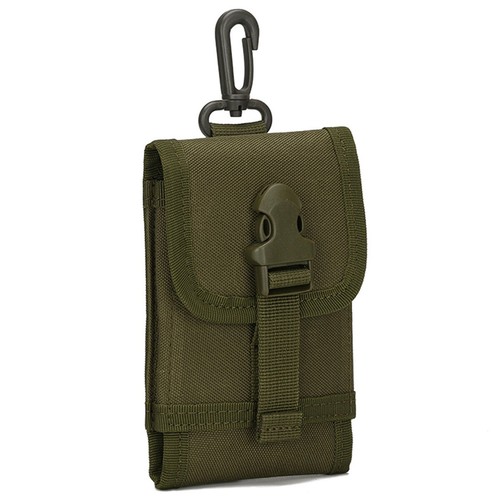 Soporte para teléfono táctico Molle utilitario resistente al agua bolsa para teléfono móvil de 6" - Imagen 7 de 12