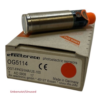 ifm efector Reflexlichttaster OG5114 / OGT-FPKG/V4A/US-100