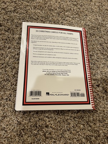50 Christmas Carols For All Harps Book - Picture 4 of 4